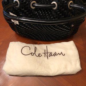 *New* Cole Haan Genevieve Woven Denney Black